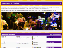 Tablet Screenshot of flitsdate.nl